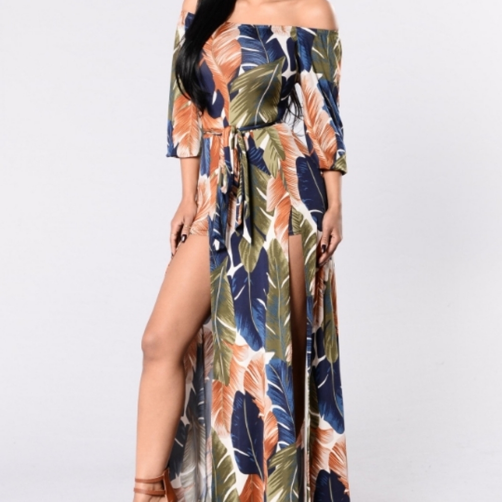 Fashion Nova "Night moves dress"